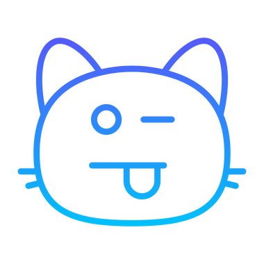 kedi satırına satıra satırlık simge