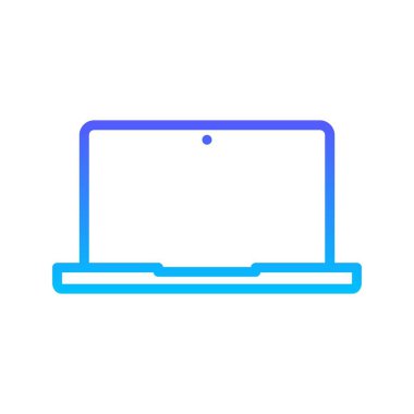 Laptop Satır Gradyan simgesi