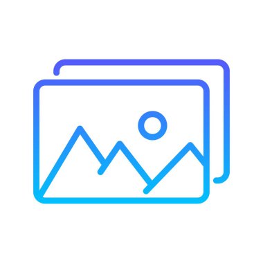 Galeri Satırı Gradyan simgesi