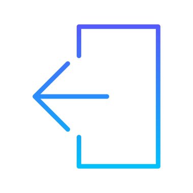 Çıkış Satırı Gradyan simgesi