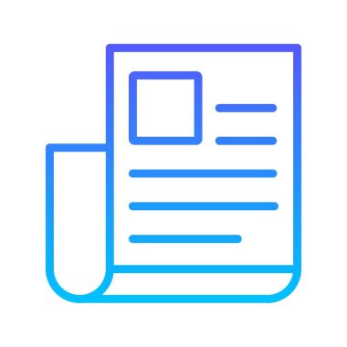 Haber Satırı Gradyan simgesi