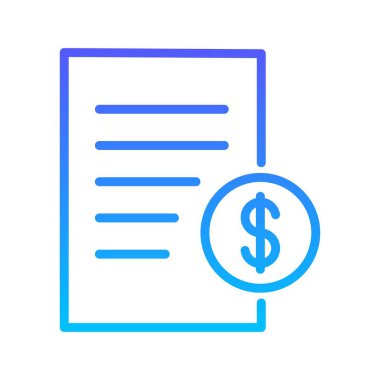 BIlling Satır Gradyan simgesi