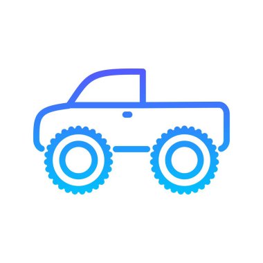 Canavar Truck Line Gradyan simgesi