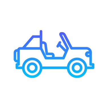 Safari Jeep Hattı Gradyan simgesi