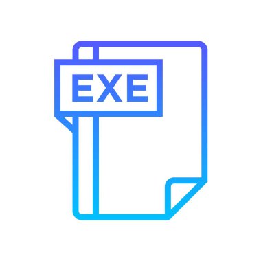 dosya biçimi gradyan simgesi