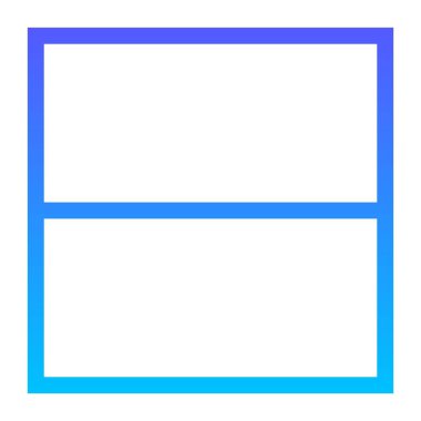 Düzen çizgisi gradyan simgesi 