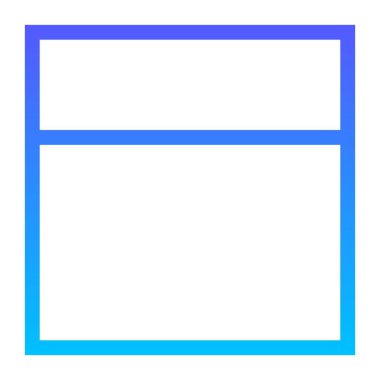 Düzen çizgisi gradyan simgesi 