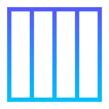 Düzen çizgisi gradyan simgesi 