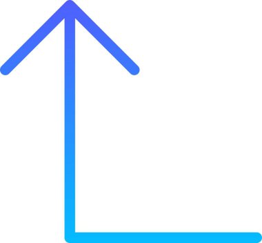 Yönetmen Arrow UI İmza Çizgi Gradyanı simgesi