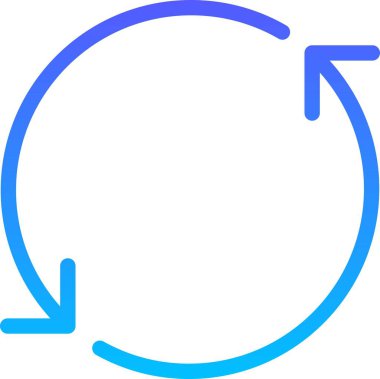 Yönetmen Arrow UI İmza Çizgi Gradyanı simgesi