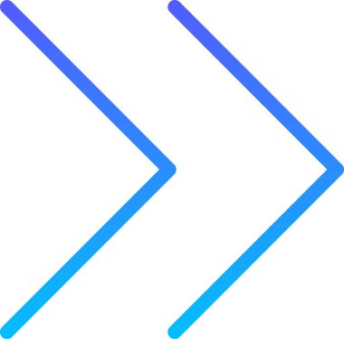 Yönetmen Arrow UI İmza Çizgi Gradyanı simgesi