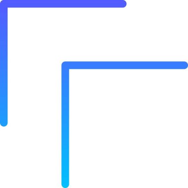 Yönetmen Arrow UI İmza Çizgi Gradyanı simgesi