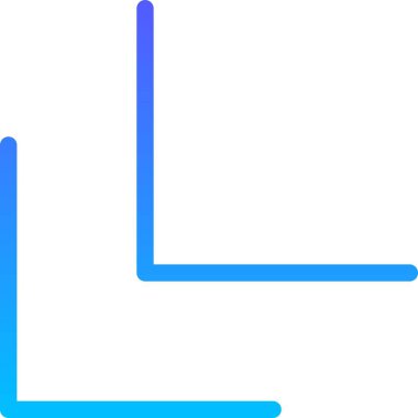 Yönetmen Arrow UI İmza Çizgi Gradyanı simgesi