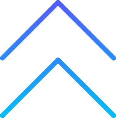 Yönetmen Arrow UI İmza Çizgi Gradyanı simgesi