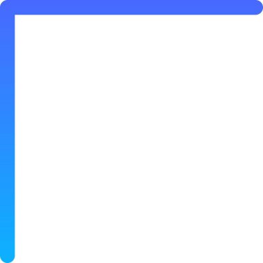 Yönetmen Arrow UI İmza Çizgi Gradyanı simgesi