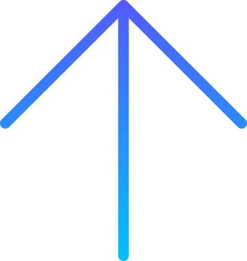 Yönetmen Arrow UI İmza Çizgi Gradyanı simgesi