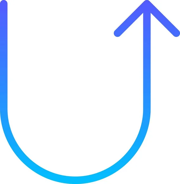 箭头Ui符号设计线渐变图标 — 图库矢量图片