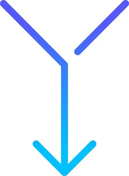 箭头Ui符号设计线渐变图标 — 图库矢量图片