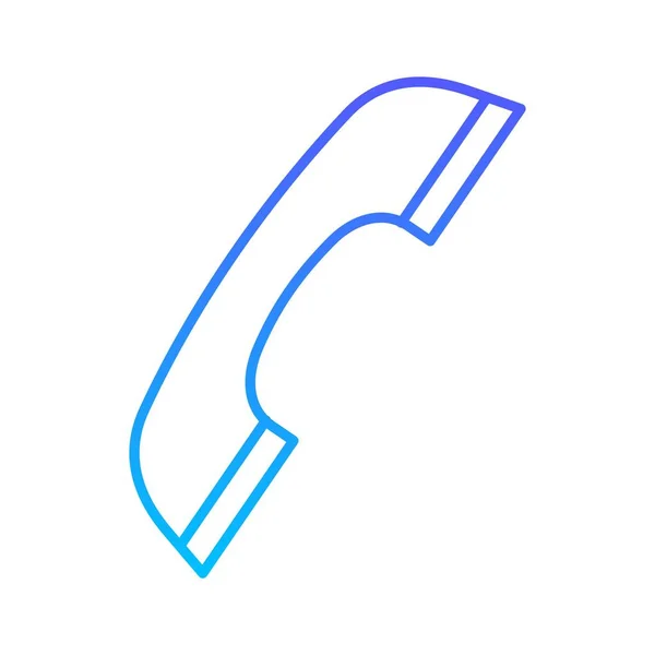 Gradienten Symbol Für Telefon Und Tablet — Stockvektor