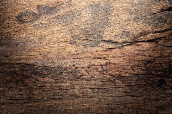 古いグランジ テクスチャ背景とダークウッド 古い茶色木目テクスチャ トップの表面表示ウッドパネル — ストック写真