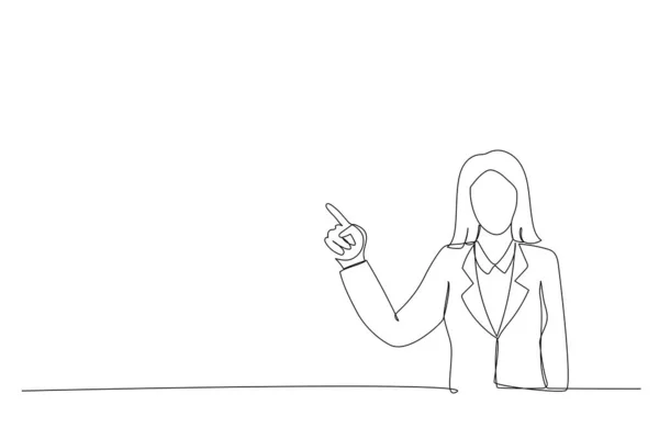 Ilustrace Přátelské Hezké Ženy Jak Natahuje Ruce Chce Obejmout One — Stockový vektor