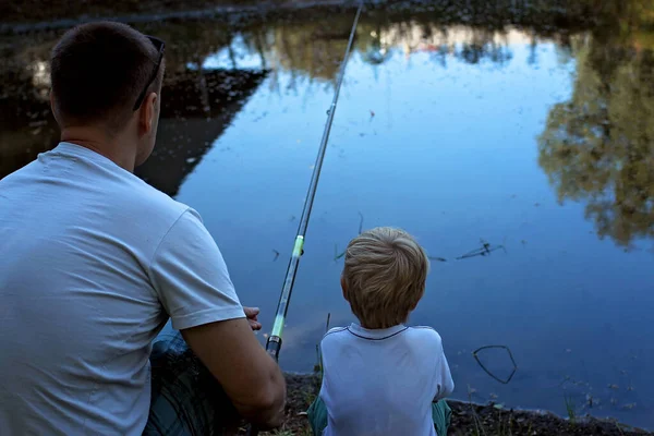 Concetto di padre e figlio — Foto Stock