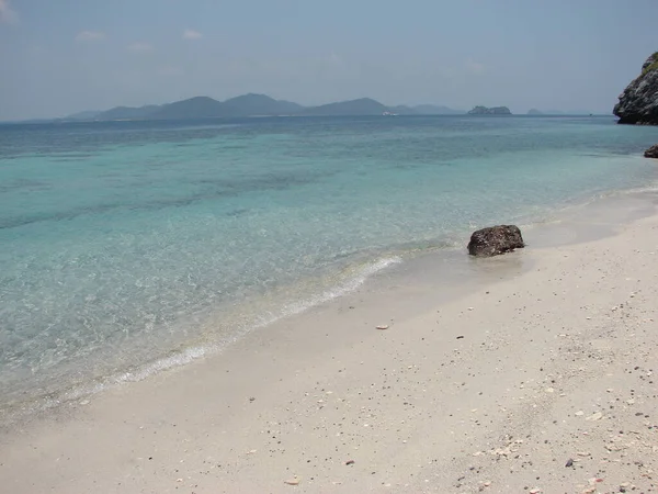 Όμορφες Παραλίες Και Καθαρή Θάλασσα Στον Κόλπο Της Ταϊλάνδης — Φωτογραφία Αρχείου