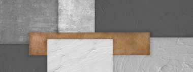 Soyut geometrik çizgi sanat deseni, basit tarz sanat duvarı tasarımı