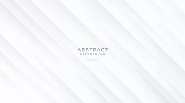 Witte Abstracte Achtergrond Met Strepen Schaduw — Stockvector