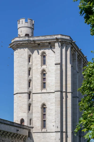 Είσοδος Πύργος Του Κάστρου Vincennes Στο Παρίσι Γαλλία — Φωτογραφία Αρχείου