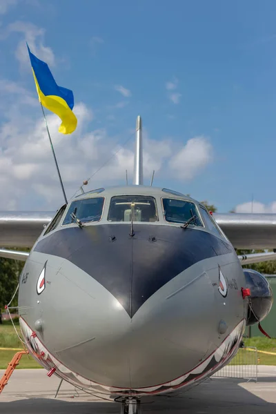 Siauliai Lithuania July 2019 Ukrainian Air Force Antonov Military Transport — Stockfoto