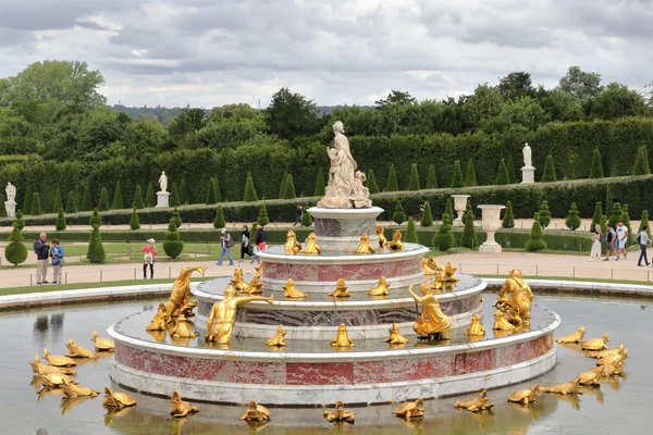 Versailles France June 2019 Latonas Fountain Park Versailles Palace Paris — Stockfoto