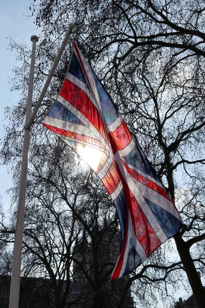 Union Jack National Flag United Kingdom Great Britain Northern Ireland — Foto de Stock