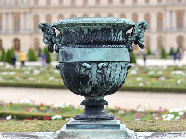 Versailles France June 2019 Antique Style Bronze Vase Versailles Palace — 图库照片