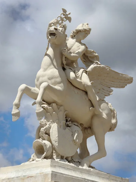 Antique Statue Park Versailles Palace Paris France — 图库照片