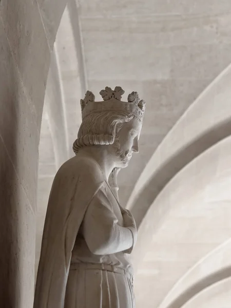 Versailles France June 2019 King Statue Versailles Palace Chateau Versailles — Fotografia de Stock