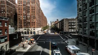 New York'ta işlek cadde
