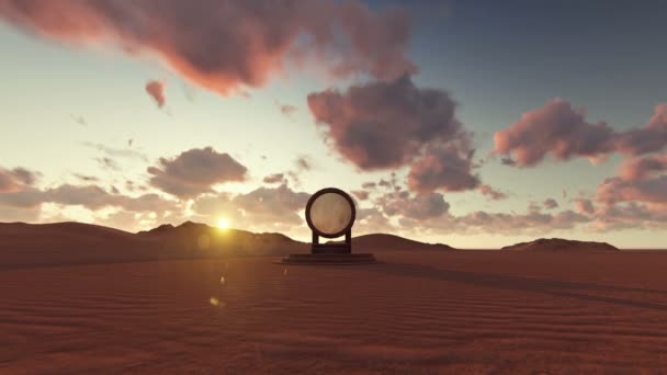 Dunes Portal Animation — 图库视频影像