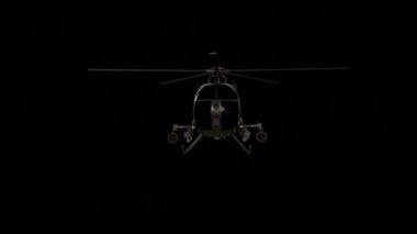 Bir Helikopter Saldırısının 3D canlandırması