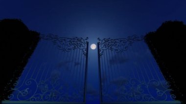 Gates To Heaven Full Moon animation 3d