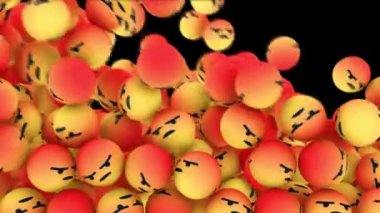 Sosyal medya simgelerinin düştüğü geçiş ve geçiş için ekranı ortaya çıkarma