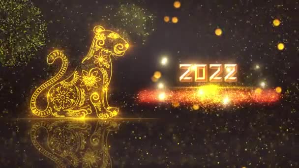 Čínský Nový Rok Otvírák 2022 — Stock video