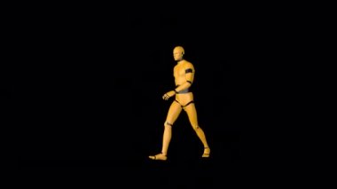 Çarpışma Test Taklit Yürüyüş Canlandırması
