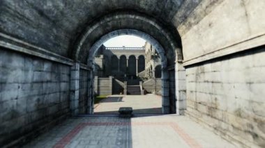 Otantik Rock Palace animasyonu 3D