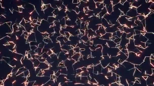 Digital Neurons Background Animation — 图库视频影像