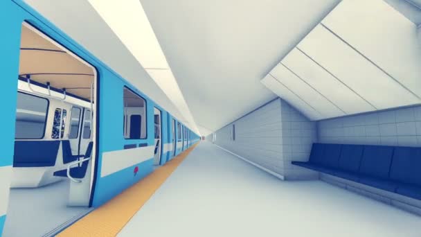 Metro Subway Animation — Video