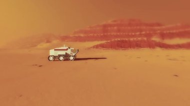 Journey To The Mars animation in 3D