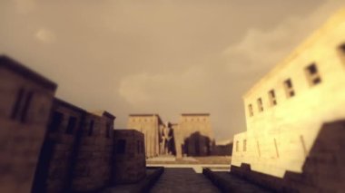 Firavun Şehri bir Mısır animasyonu