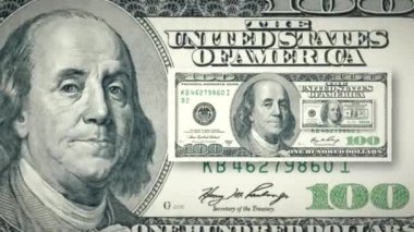 Bitmeyen 100 Dolarlık Büyütme Canlandırması