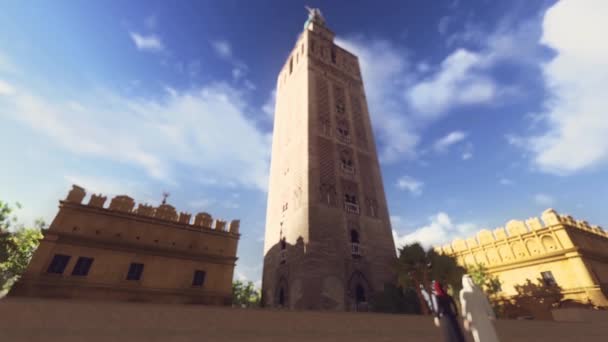 Giralda Tower Animation Andalucia Spain — 图库视频影像